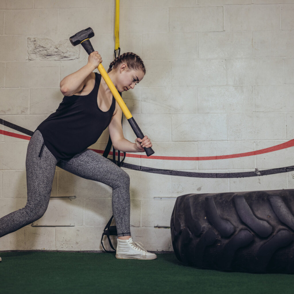 Fitnessboxen in der Kraftanlage Harrislee