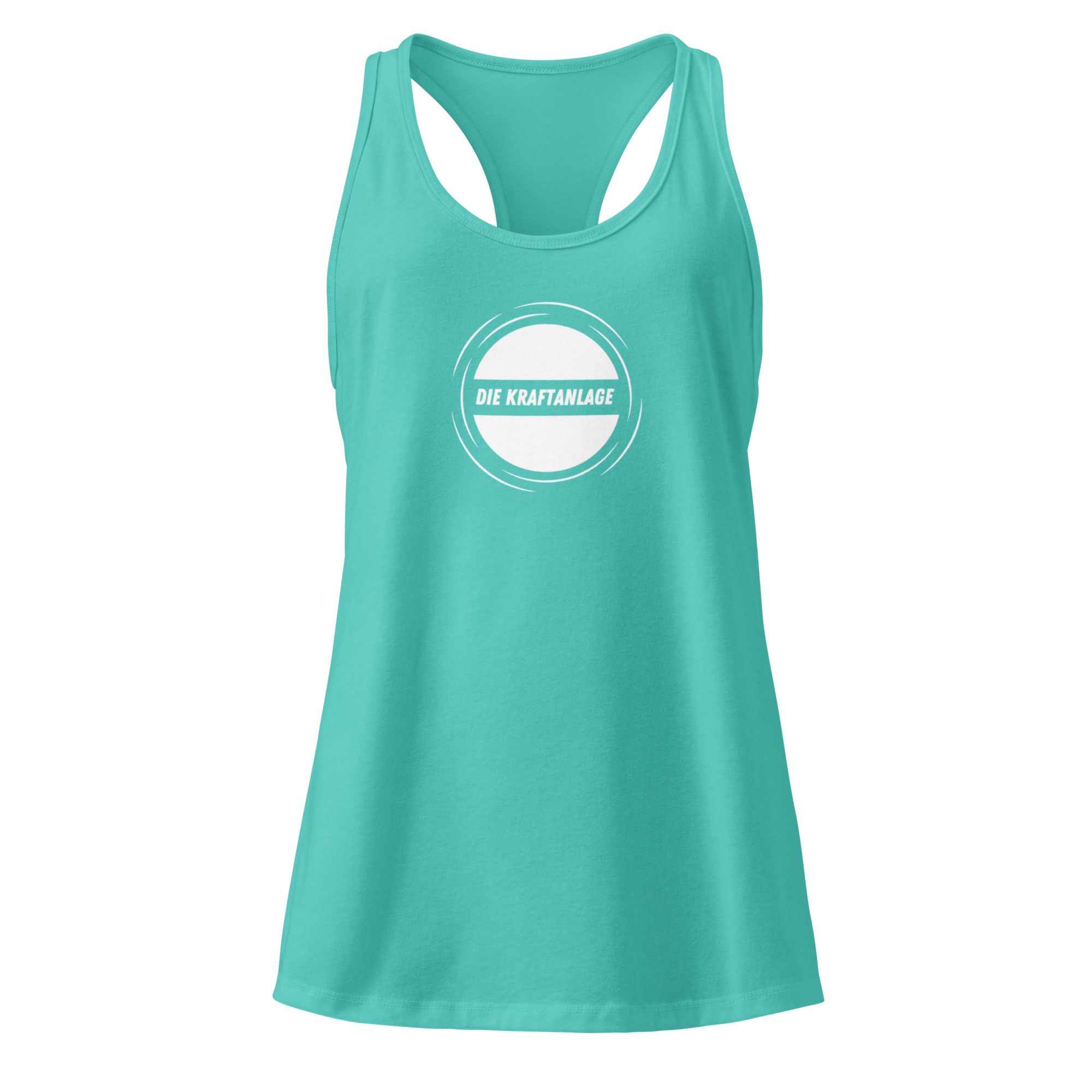 Die Kraftanlage -. Racerback-Tanktop für Damen – Bild 4
