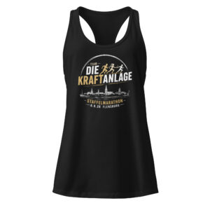 Team Kraftanlage Staffelmarathon Racerback-Tanktop für Frauen