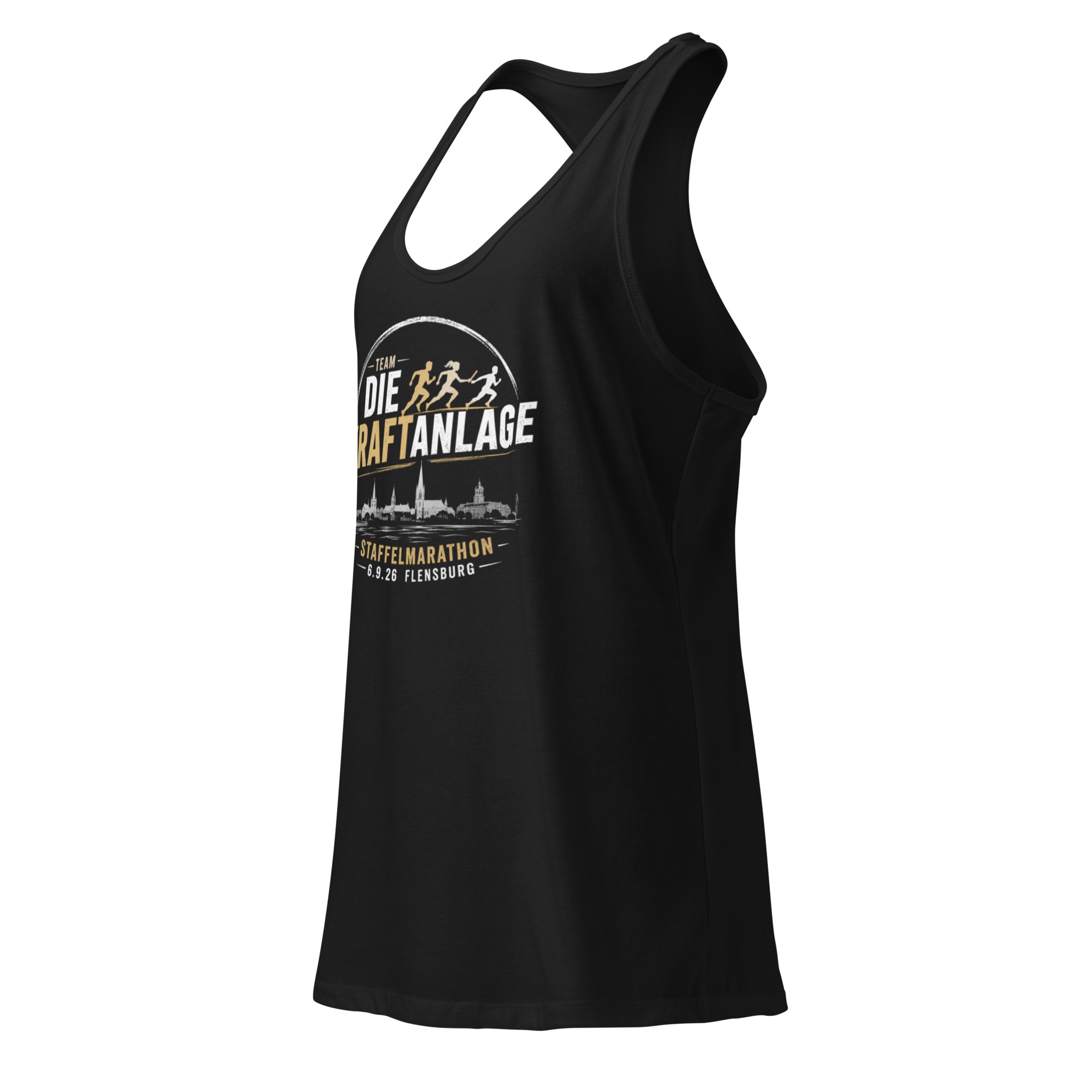 Team Kraftanlage Staffelmarathon Racerback-Tanktop für Frauen – Bild 4