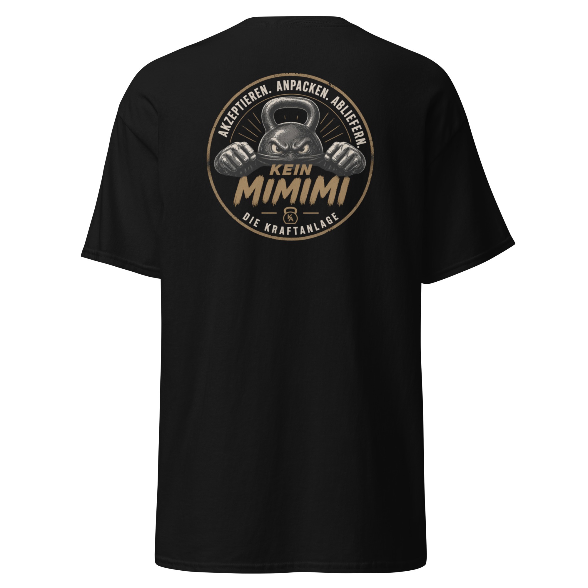 Mimimi Tshirt mit großem Druck auf dem Rücken und kleinem vorne – Bild 3