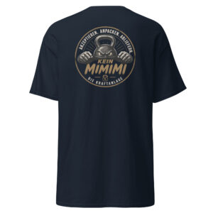 Mimimi Tshirt mit großem Druck auf dem Rücken und kleinem vorne
