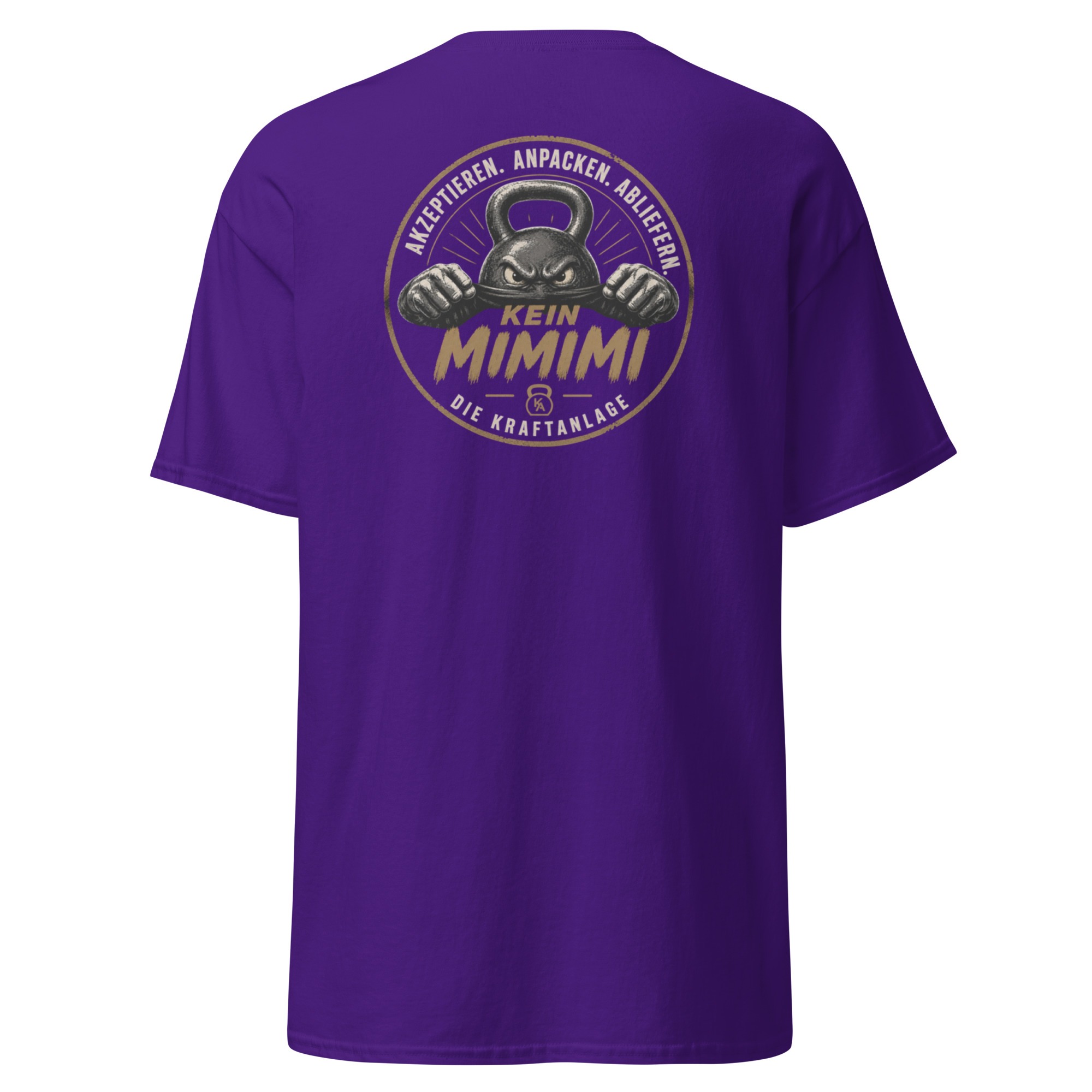 Mimimi Tshirt mit großem Druck auf dem Rücken und kleinem vorne – Bild 4
