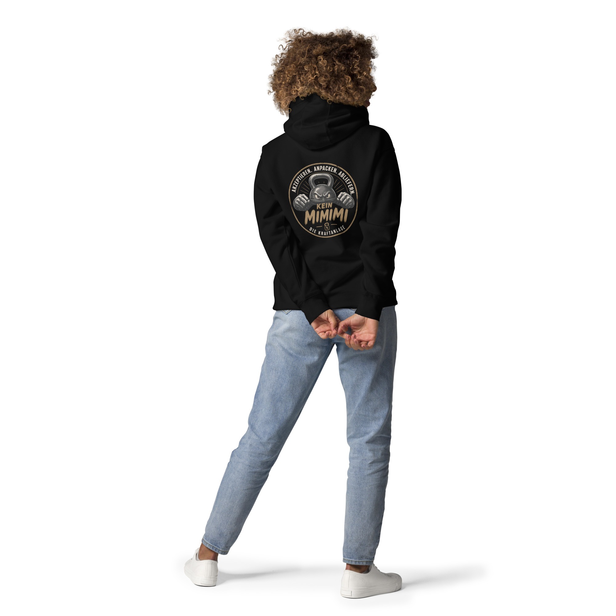 Unisex-Kapuzenpullover mit Mimimi Logo vorne und hinten – Bild 29