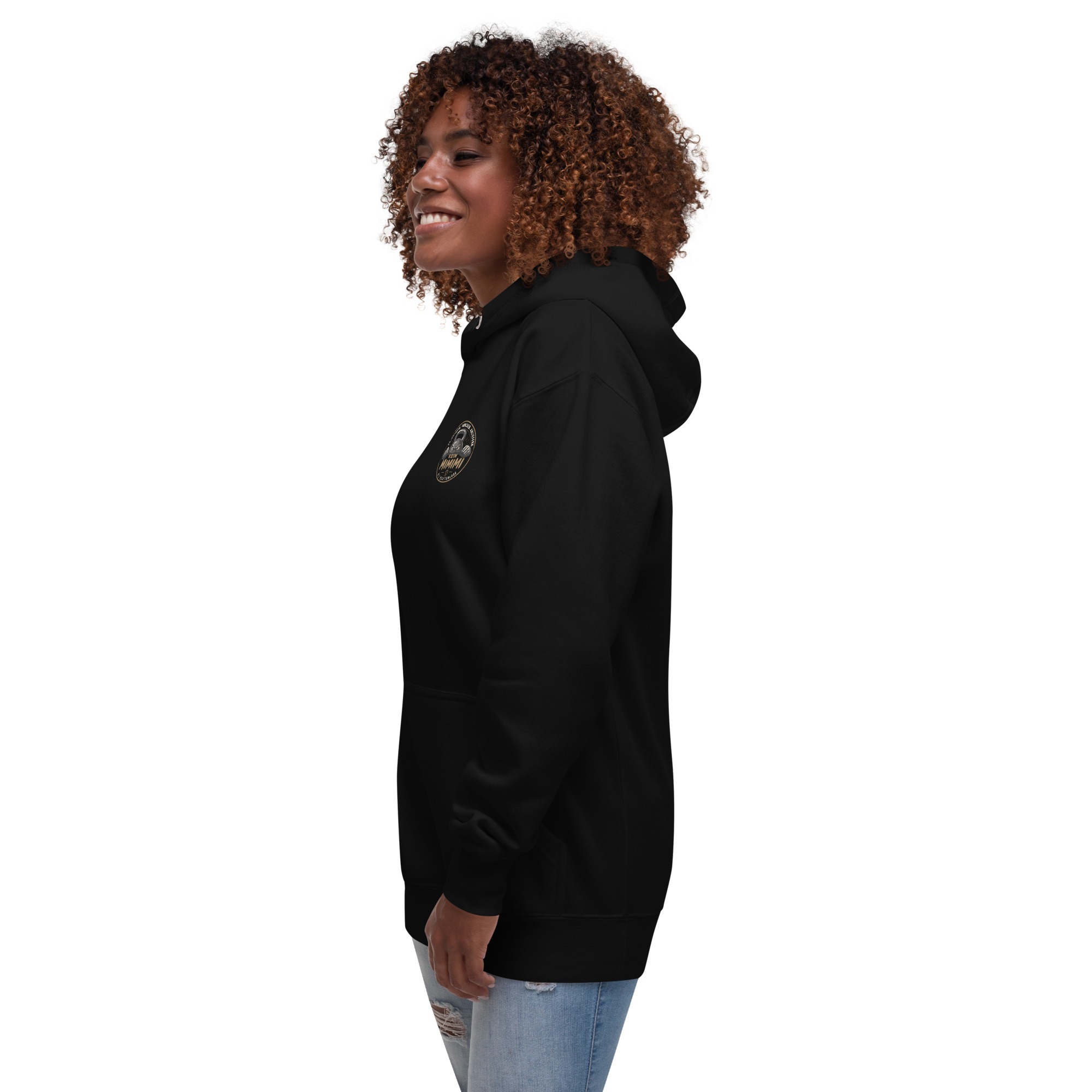 Unisex-Kapuzenpullover mit Mimimi Logo vorne und hinten – Bild 9