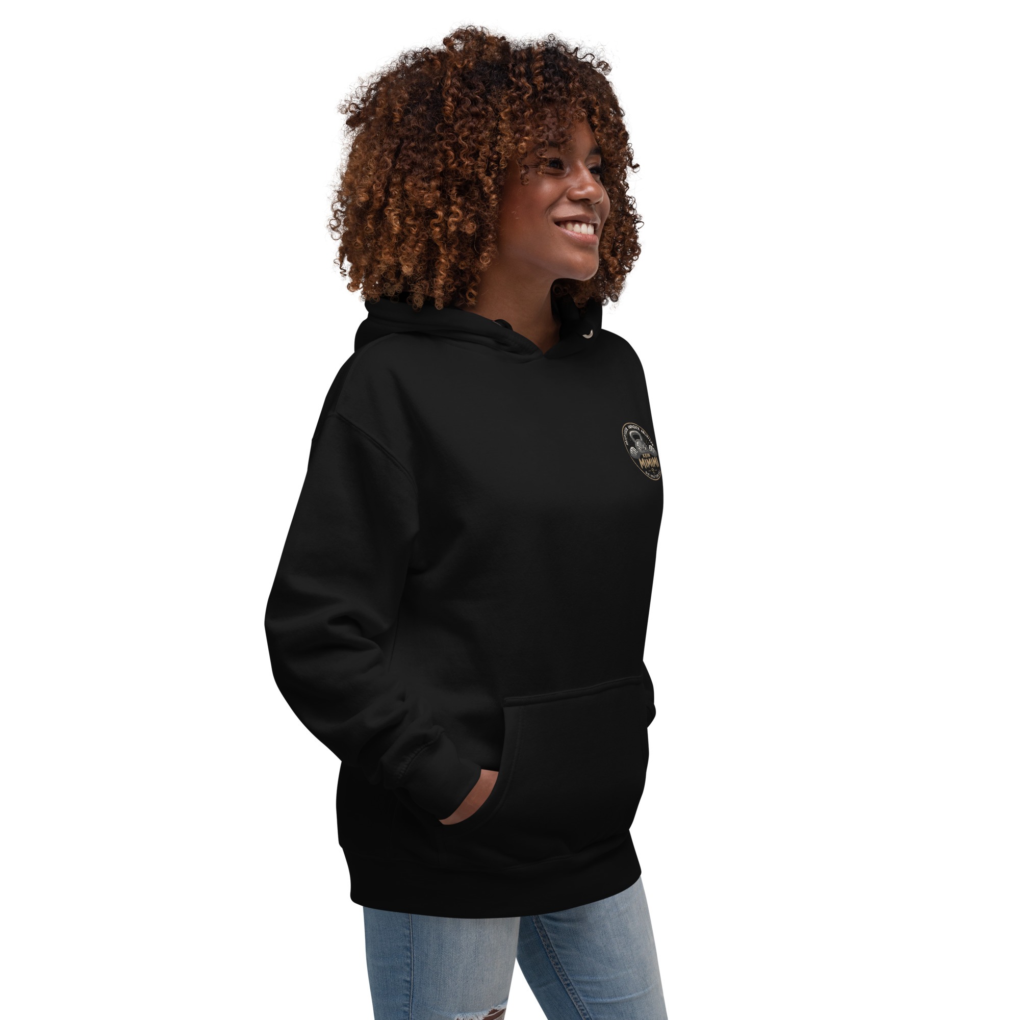 Unisex-Kapuzenpullover mit Mimimi Logo vorne und hinten – Bild 10