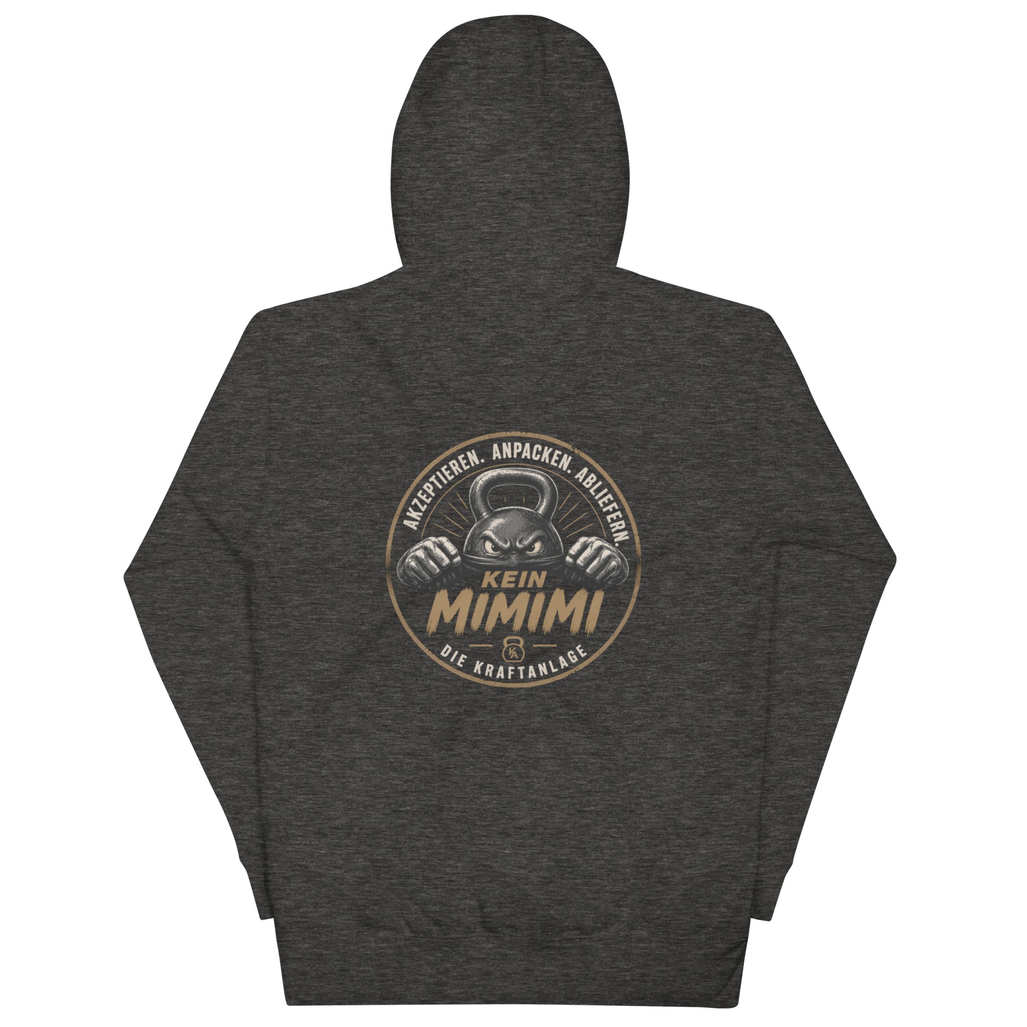 Unisex-Kapuzenpullover mit Mimimi Logo vorne und hinten – Bild 4
