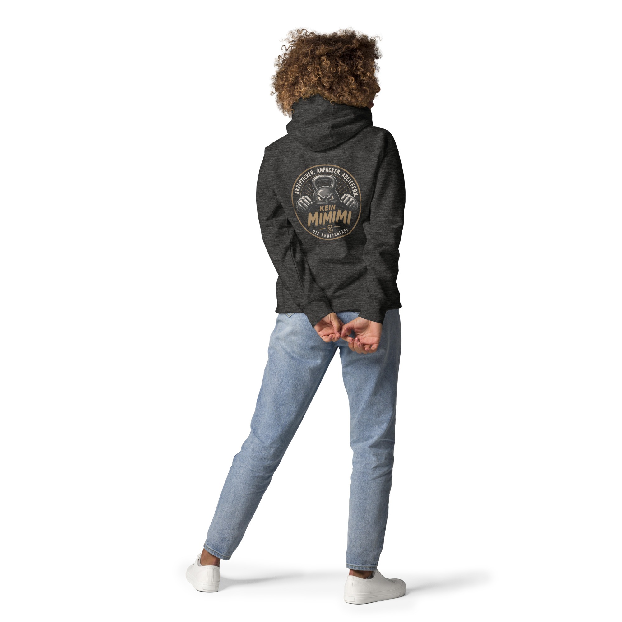 Unisex-Kapuzenpullover mit Mimimi Logo vorne und hinten – Bild 39