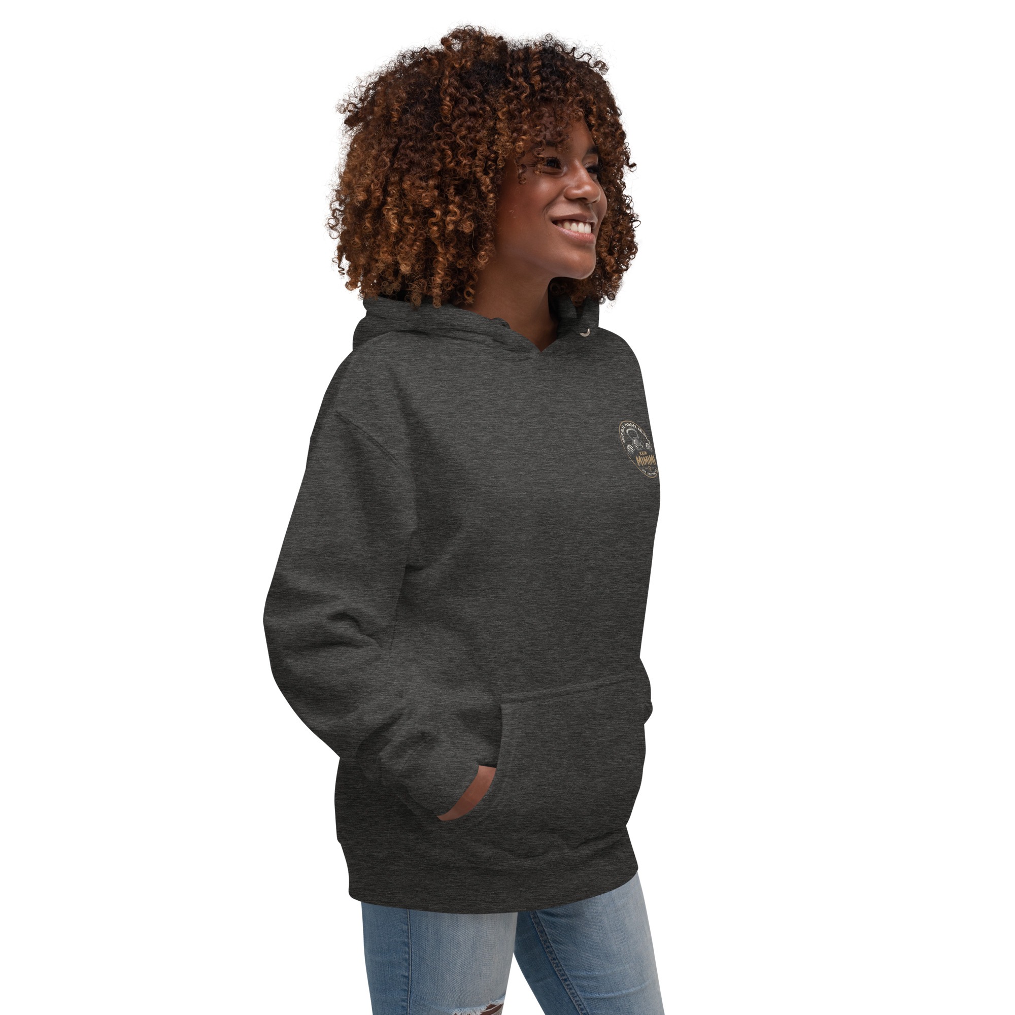 Unisex-Kapuzenpullover mit Mimimi Logo vorne und hinten – Bild 19