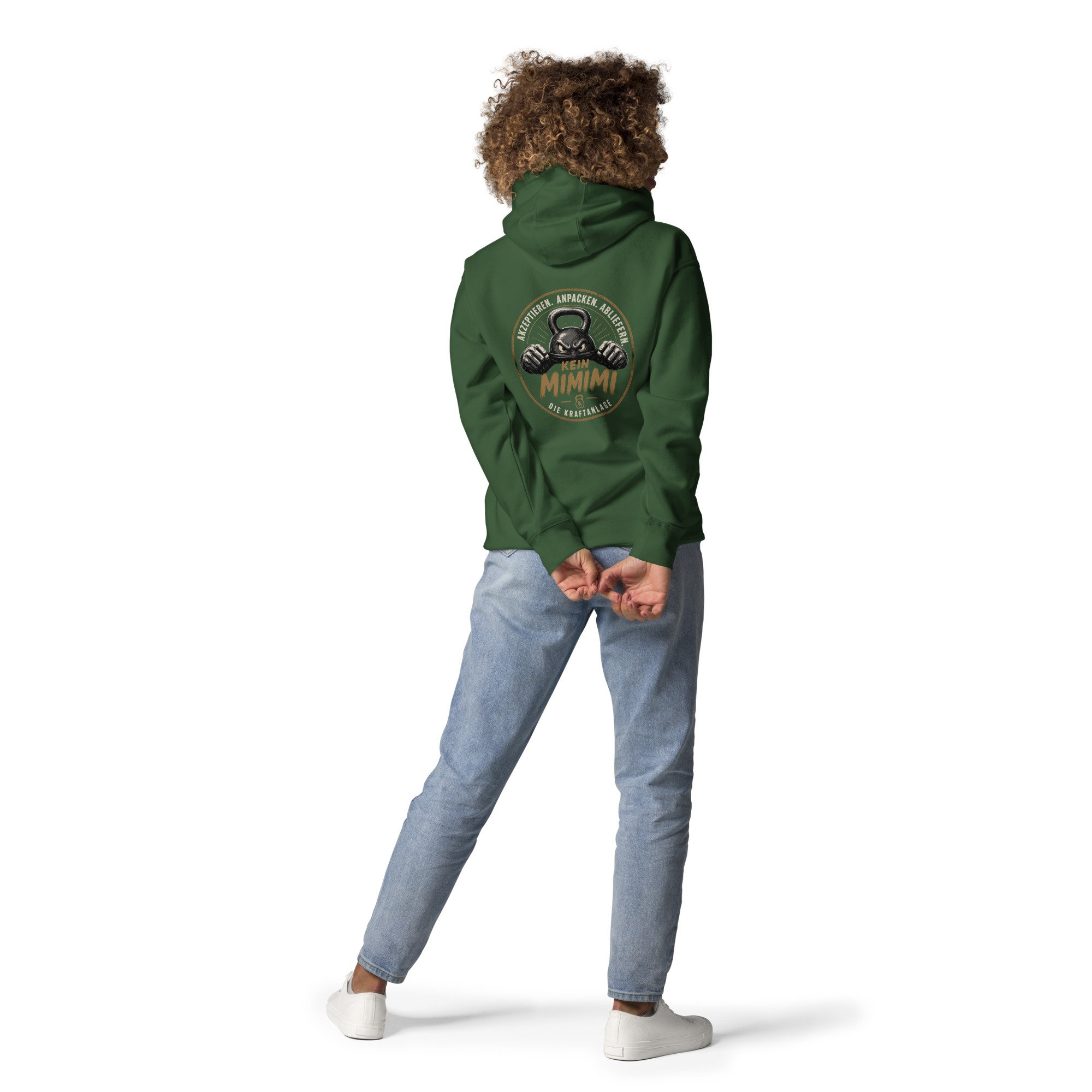 Unisex-Kapuzenpullover mit Mimimi Logo vorne und hinten – Bild 45