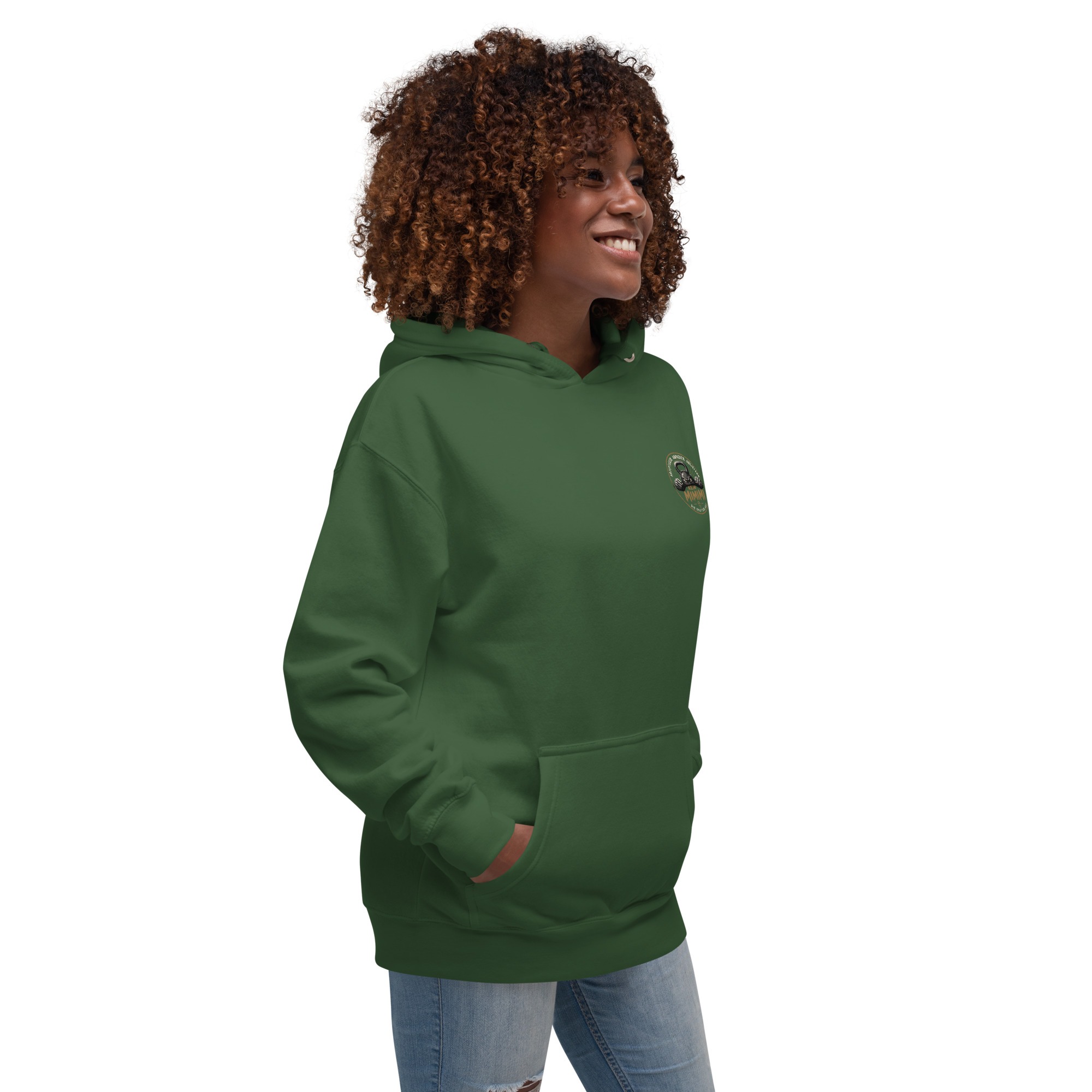 Unisex-Kapuzenpullover mit Mimimi Logo vorne und hinten – Bild 25