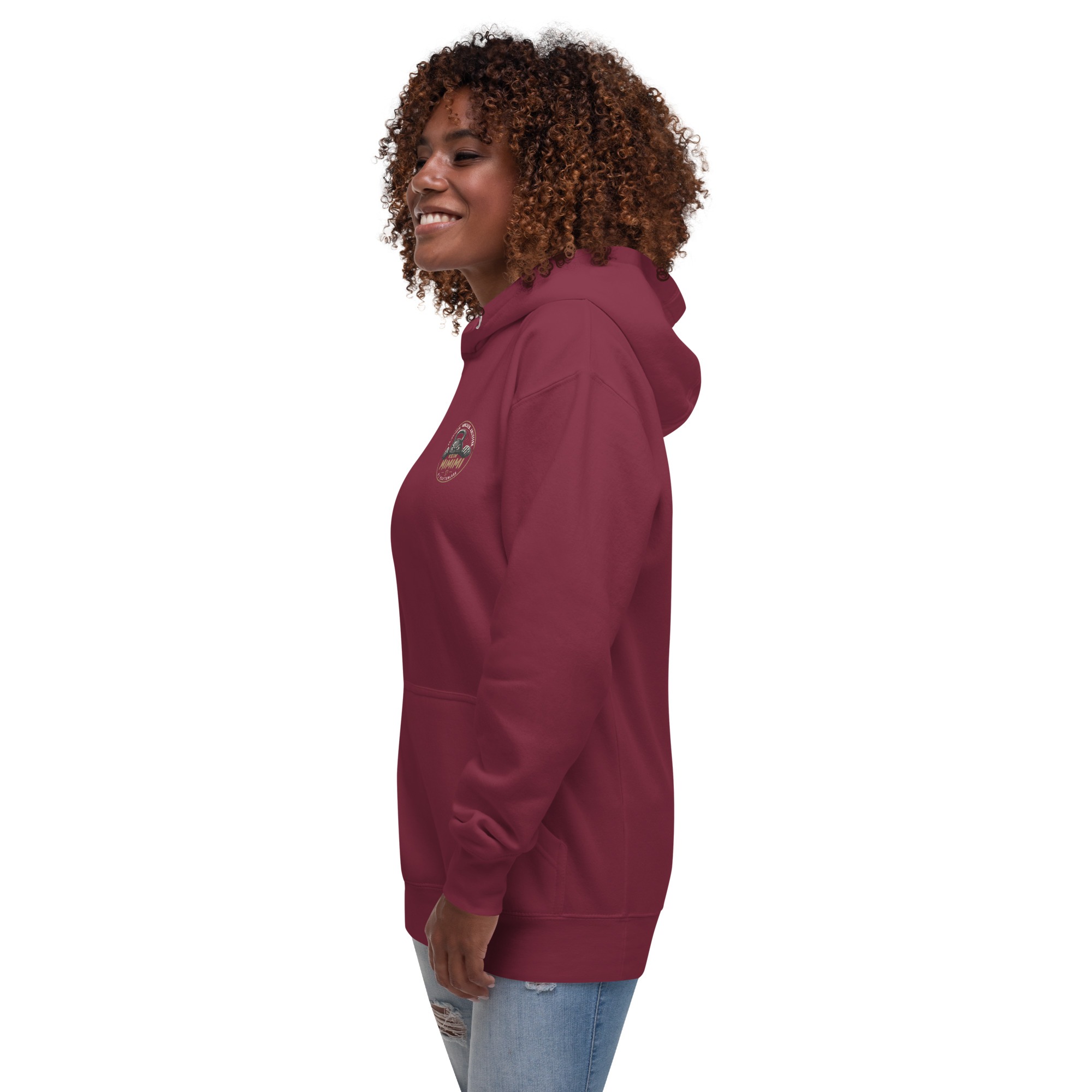 Unisex-Kapuzenpullover mit Mimimi Logo vorne und hinten – Bild 15