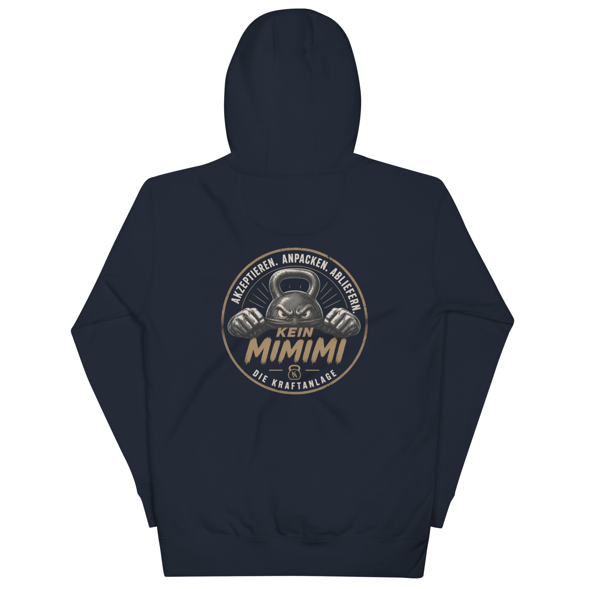 Unisex-Kapuzenpullover mit Mimimi Logo vorne und hinten – Bild 2