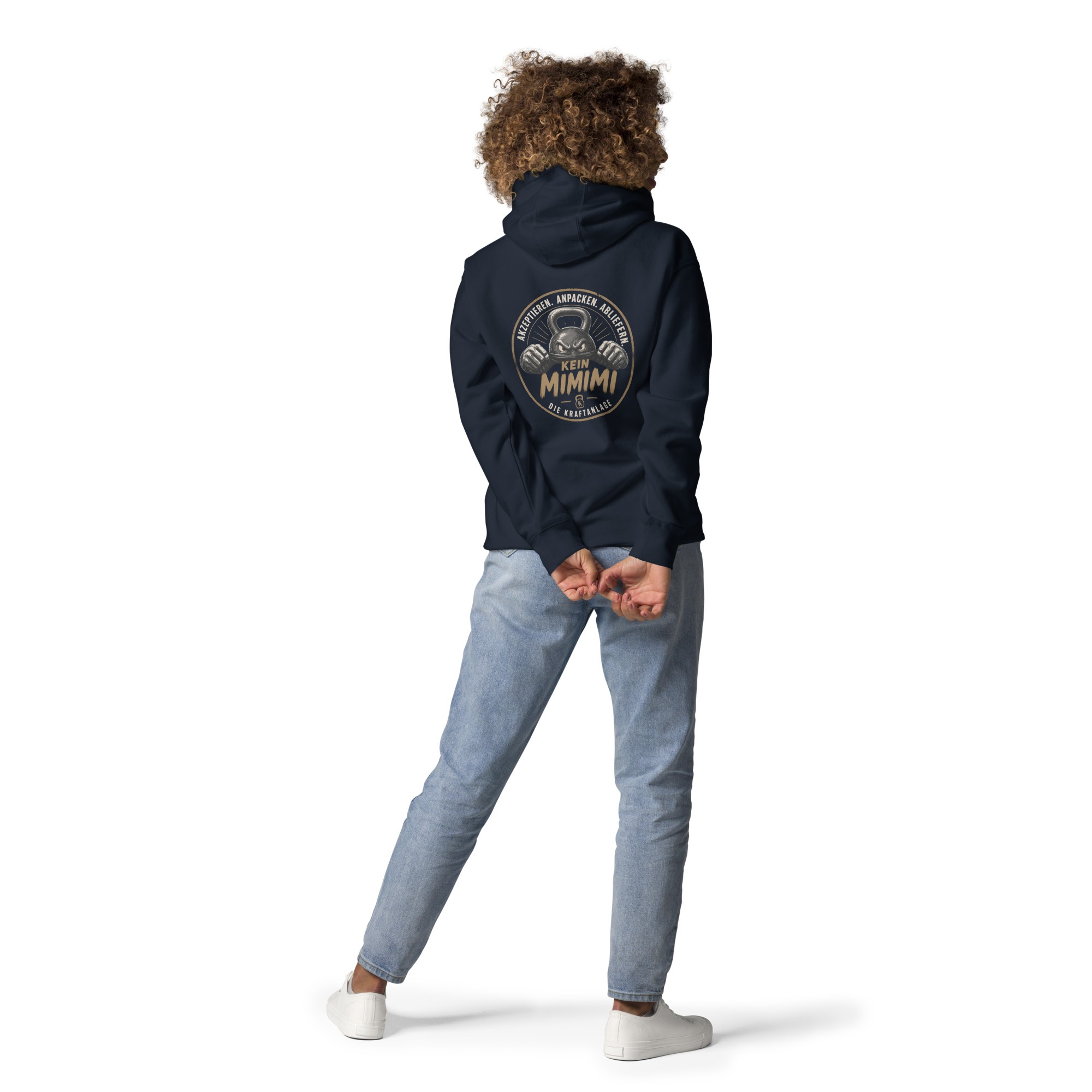 Unisex-Kapuzenpullover mit Mimimi Logo vorne und hinten – Bild 33