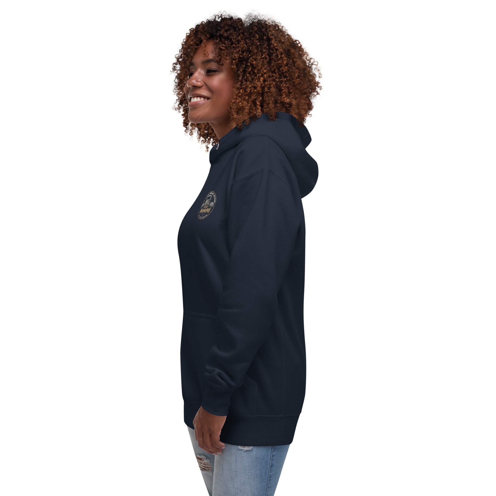 Unisex-Kapuzenpullover mit Mimimi Logo vorne und hinten – Bild 12