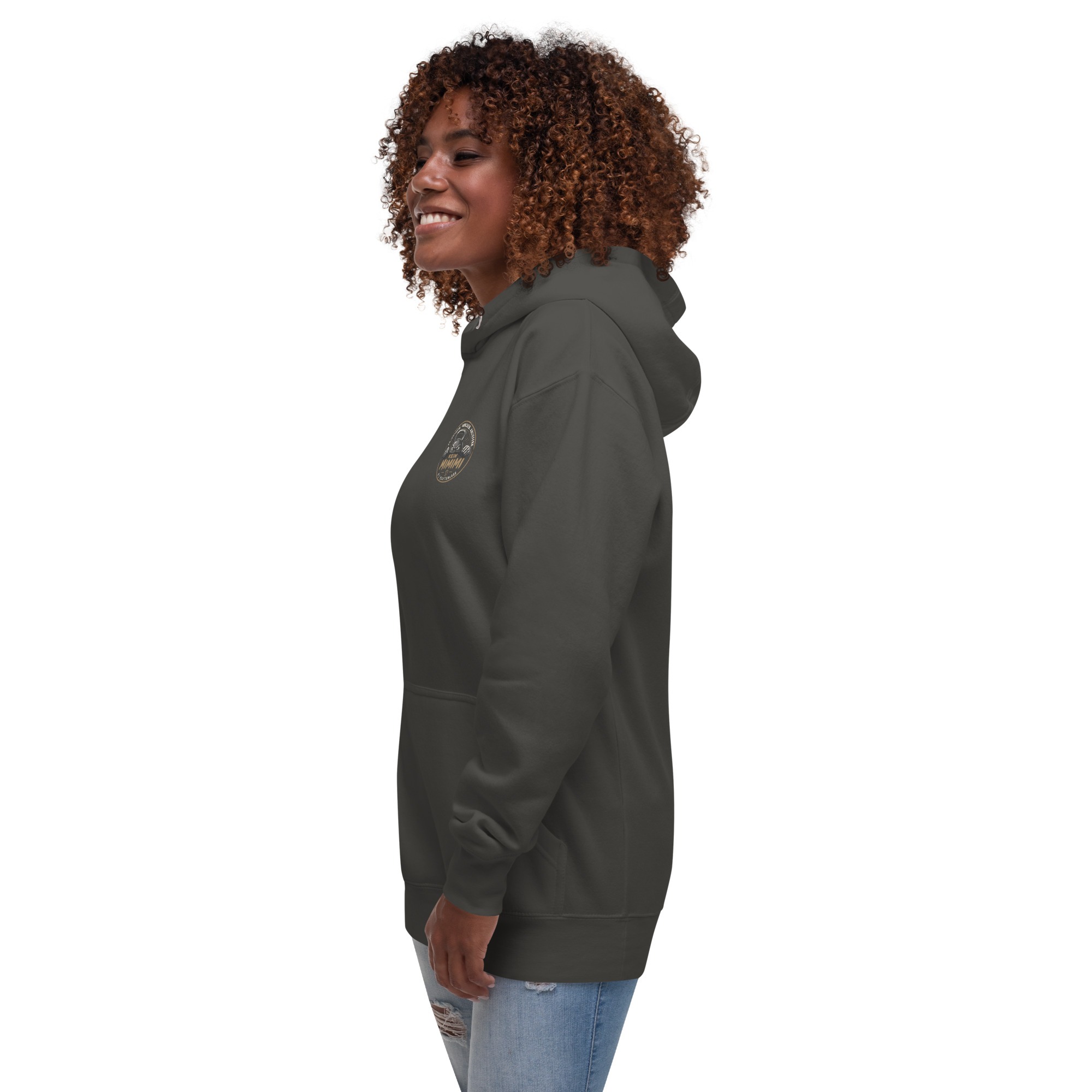 Unisex-Kapuzenpullover mit Mimimi Logo vorne und hinten – Bild 21