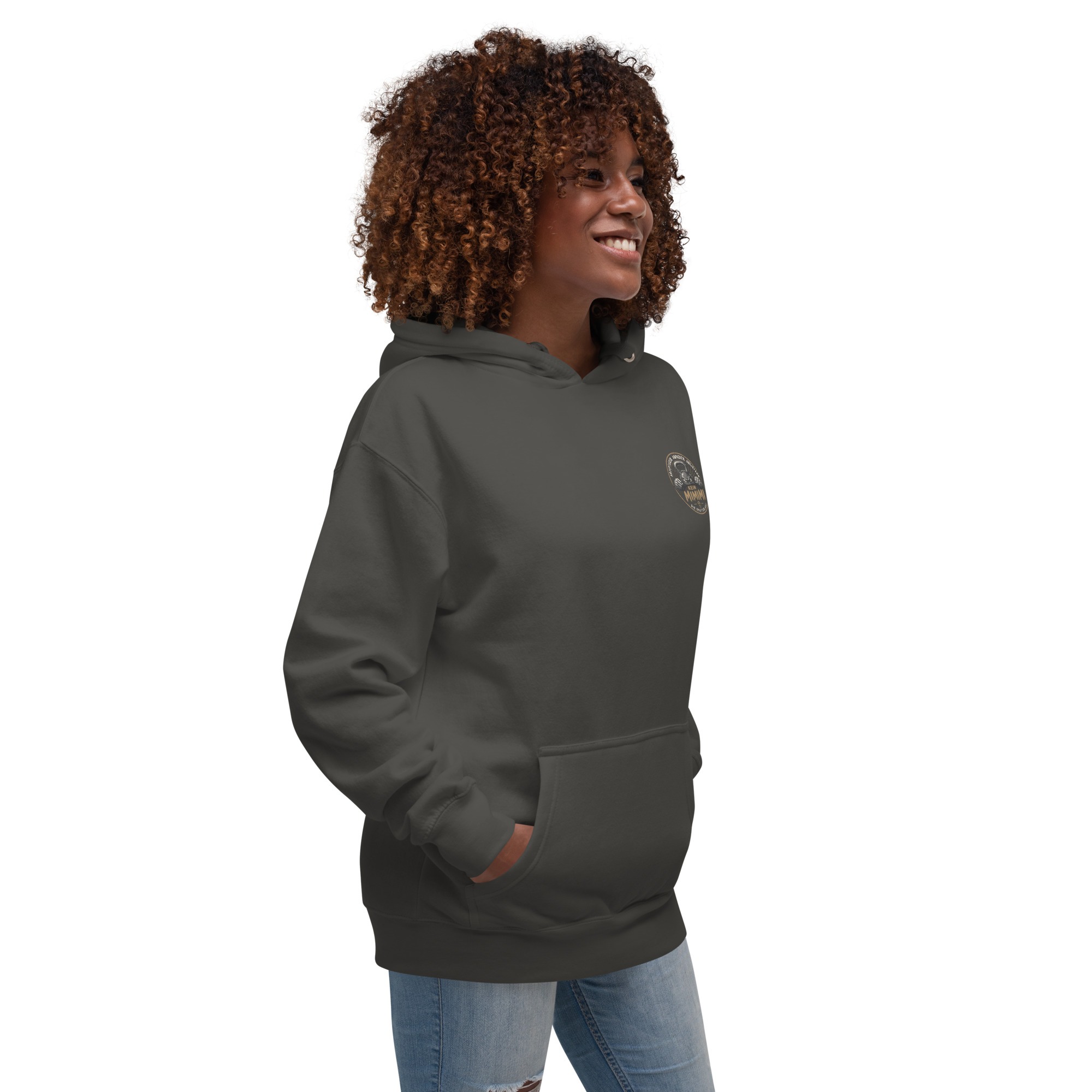 Unisex-Kapuzenpullover mit Mimimi Logo vorne und hinten – Bild 22