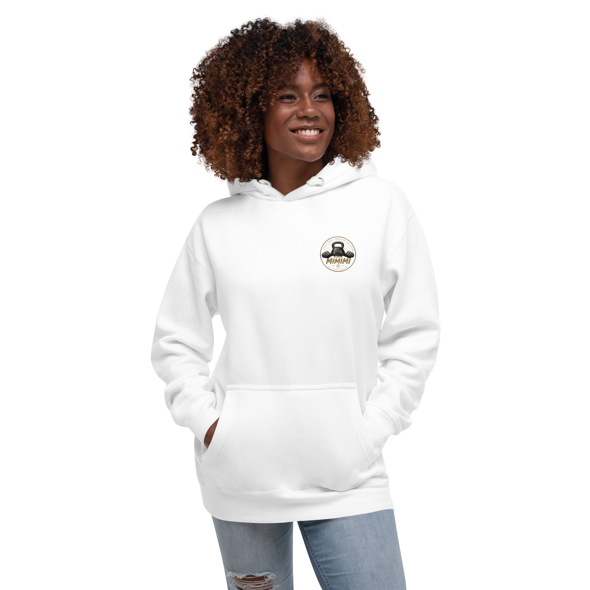 Unisex-Kapuzenpullover mit Mimimi Logo vorne und hinten – Bild 26