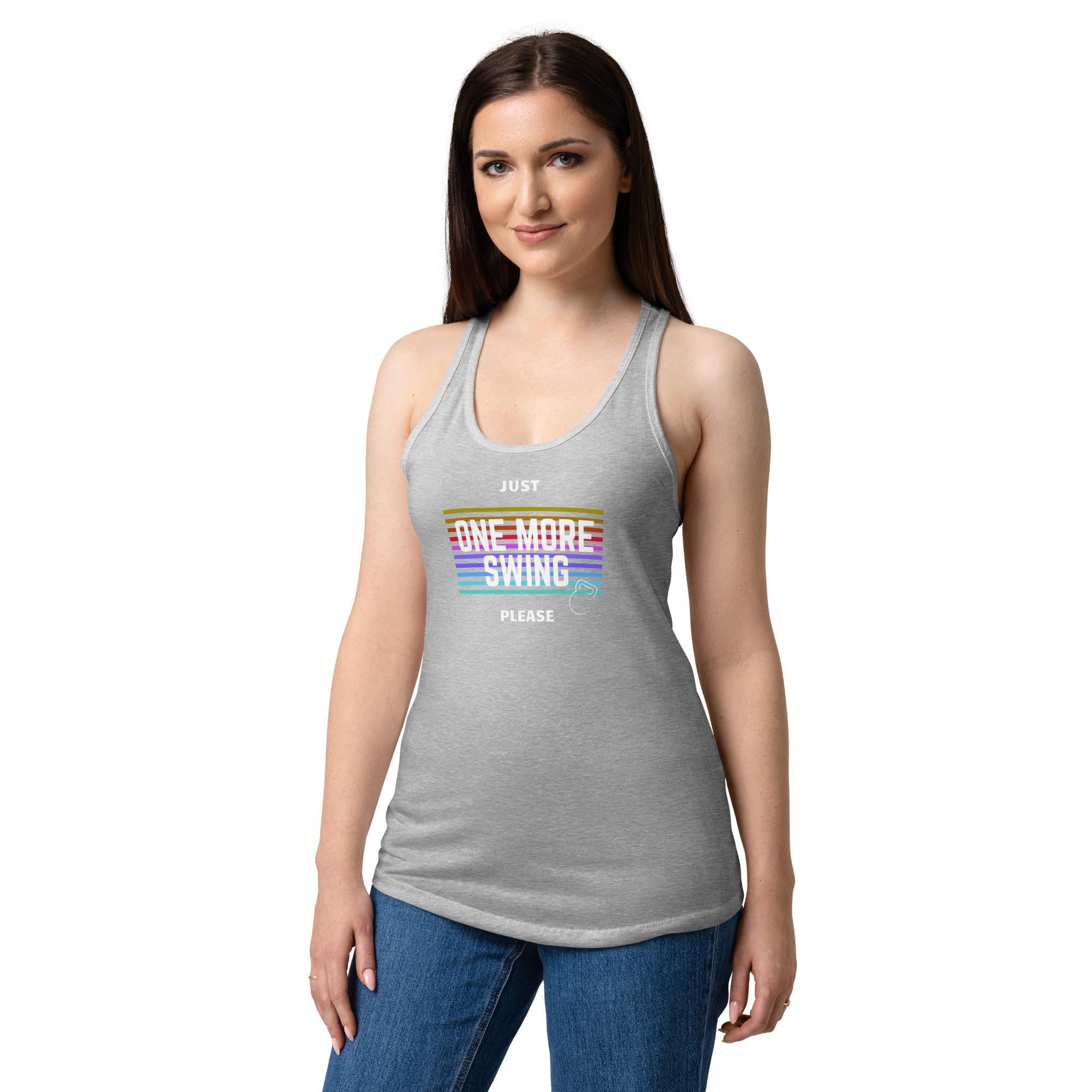 One more Swing - Racerback TankTop Frauen – Bild 4