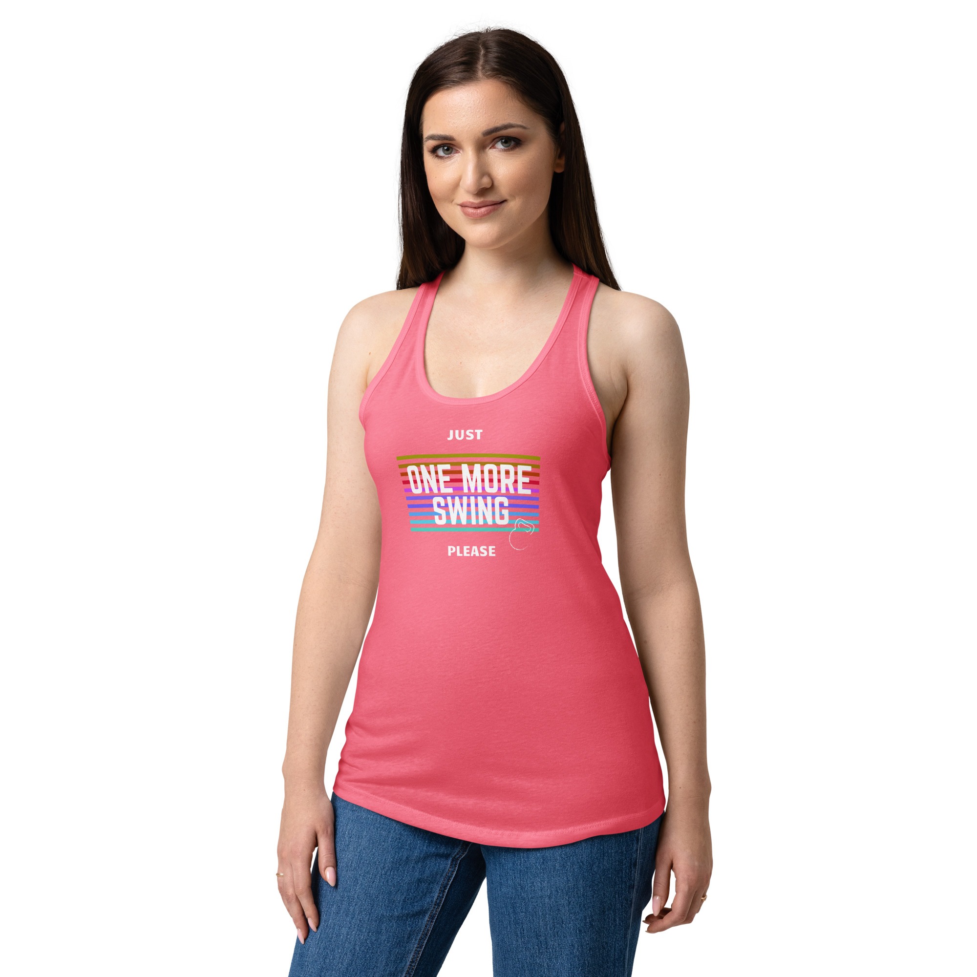 One more Swing - Racerback TankTop Frauen – Bild 2