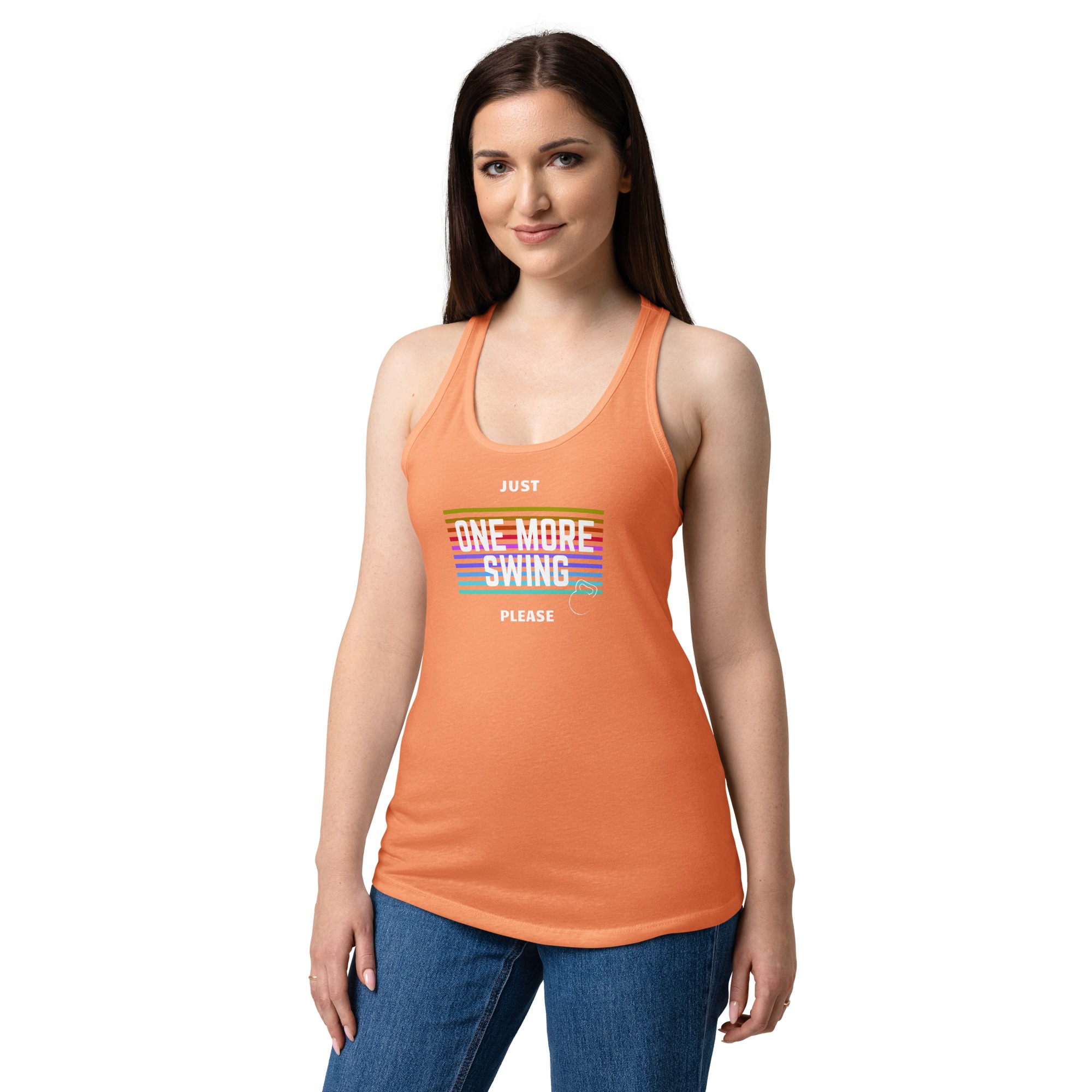 One more Swing - Racerback TankTop Frauen – Bild 3
